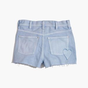 Madewell x where I was from denim shorts BNWT